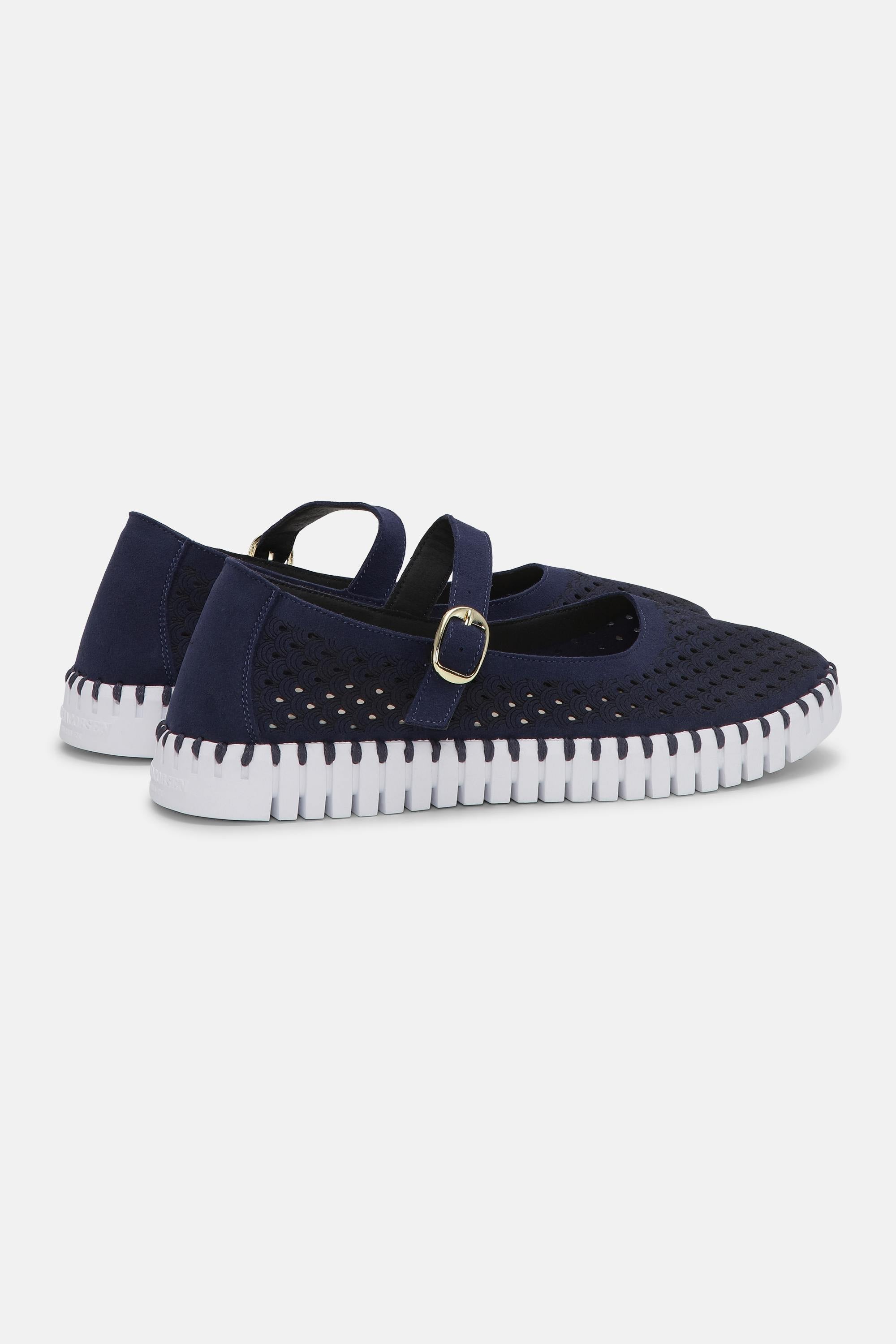 Ballerina - Dark Indigo White